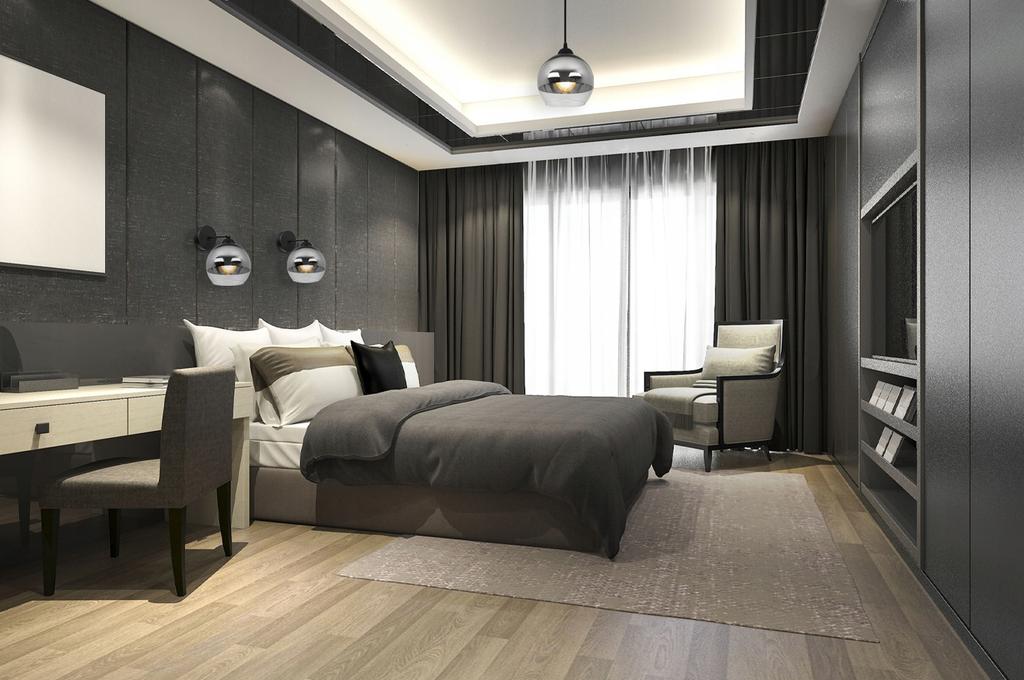 ELEGANT WALL LAMP, GLASS, CHROME LAMP, LED