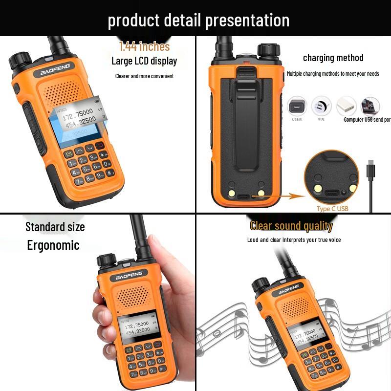 Baofeng UV-U10 Falcon Dual-Band Two-Way Radio (CN version)