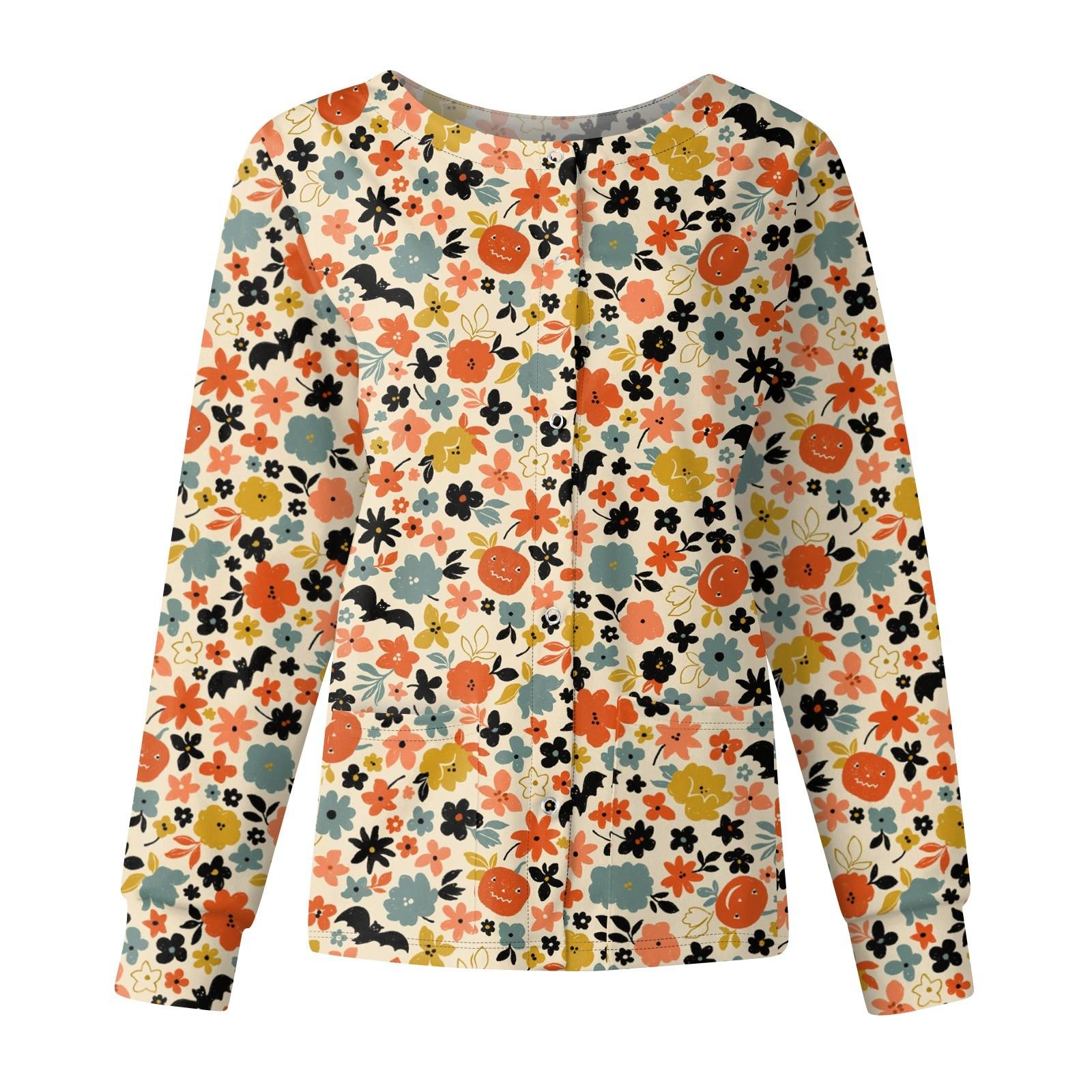 Женские топы с длинными рукавами и карманами — фото 13