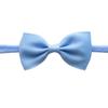 Solid Color Bow Hairpin & Ribbed Headband Set for Girls