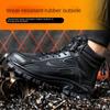 New Fashion 2024 Safety Work Boots For Men Shoes Sneakers Anti Puncture Indestructible Steel Toe Protections Mens Boots