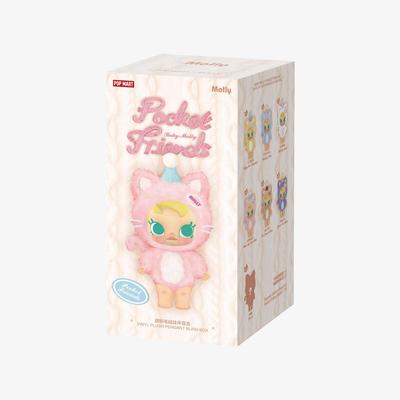 POP MART Baby Molly Pocket Friends Series-Vinyl Plush Pendant Blind Box (Single Pack / 6-Piece Set)