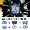 4PCS Car Styling Wheel Center Cap Hub Covers Badge Accessories For Benz CLS SLK Sport ML C200 C260 C300 W205 CITAN VITO SPRINTER