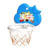 Kids' Silent Scoring Basketball Hoop - No-Drill Wall-Mounted Indoor Toy