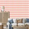 Harlequin Diamonds Wallpaper Coral for Living Room and Bedroom 50x1000