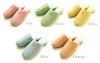 Okamura Gelata Milashon Size and Set of NRAA5900YE Slippers, M, Pink, Blue, Green, Yellow, Orange, 5,