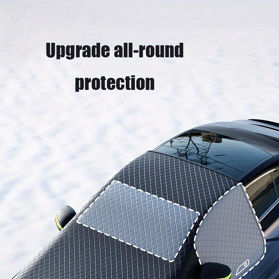 2026 Premium Car Snow Cover - Extended, Thickened Winter Windshield Protector for Frost & Snow Protection