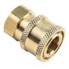 G1/4 High Pressure Washer Coupler Copper Quick Connect Fitting Male Thread Accessorie Car Washer Adapter Garden Irrigation Joint