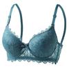 Sexy Lace Underwire Push-up Bra - Breathable Thin Cup Lingerie for Women