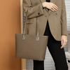 Large-capacity Tote Bag for Women, Genuine Leather, 2025 Spring/summer New Model, High-end Niche Shoulder Bag, Fashionable and Versatile Bucket Bag