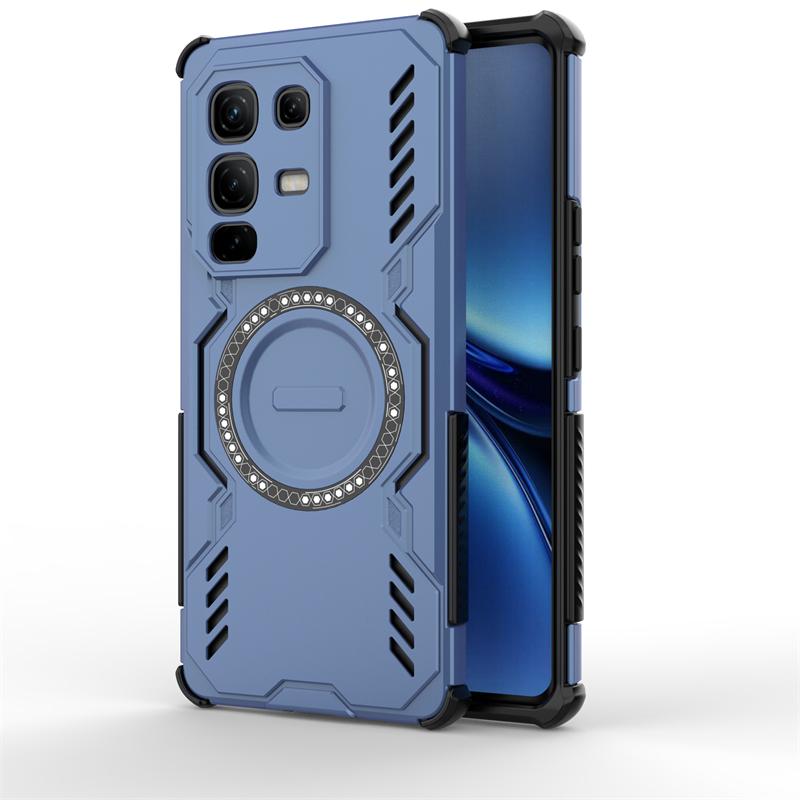 For Infinix Note 50S Case For Infinix Note 50S Anti-knock Magnetic Adsorption Wireless Charge Cover For Infinix Note 50S Case