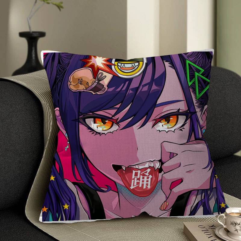 Ado Kyogen X Uta Cushion Cover Car Throw Pillow Case For Sofa Car Christmas Gift xcm xcm