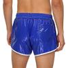 Herren Badehose Color Block Wasserdichtes Design Elastischer Bund Kordelzug Nähte Taschen Trainingsshorts