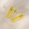 Colorful No-Trace Metal Duckbill Hair Clips for Women - 2025 New Trendy Bangs Hairpins