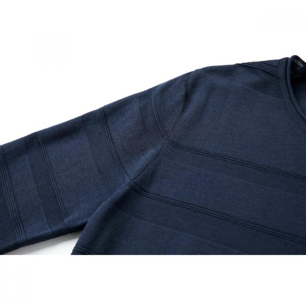 FURINA SofT STripe Silk CoTTon T shirT