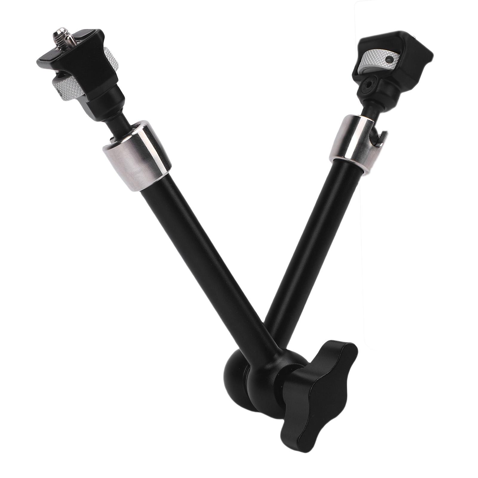 

Камера Шарнирный Кронштейн 11 Дюймов Алюминиевый Сплав Крепление для Дисплея DSLR Камеры с Винтом 1/4 Дюйма и