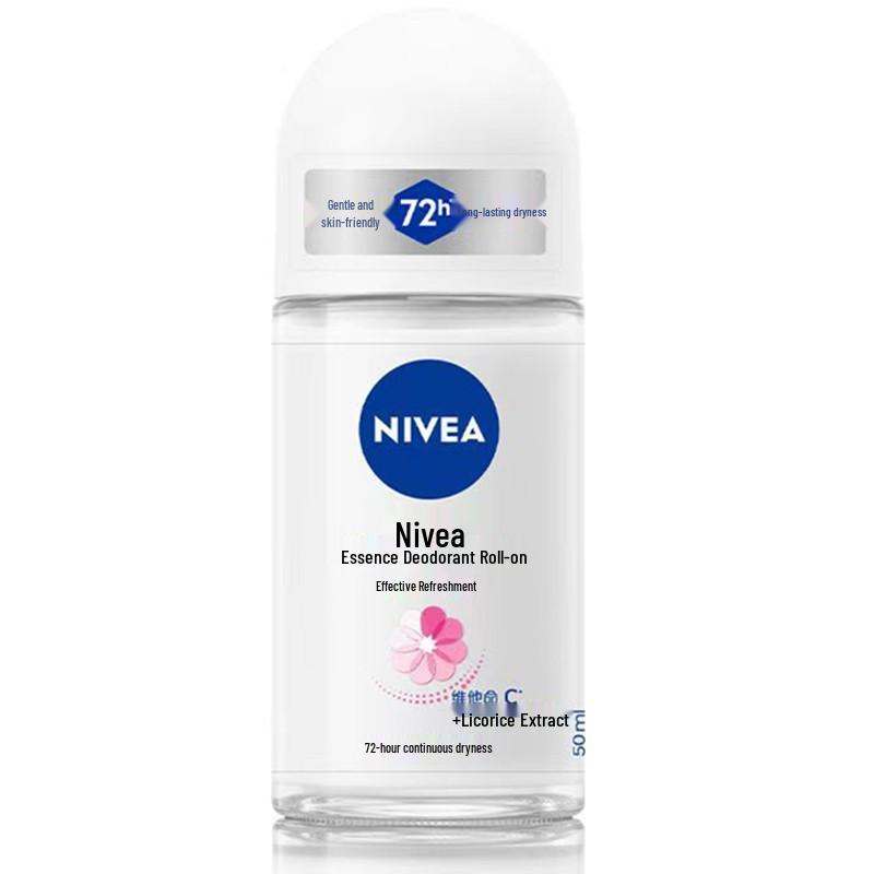 Nivea Essence Fresh Antiperspirant Roll-On, 50ml - Elegant Floral Scent for Dry, Fresh Underarms.