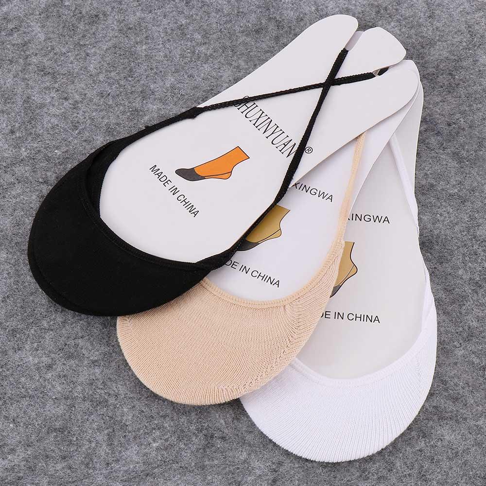 

Soft Solid Color Invisible Breathable Summer Short Boat Sock