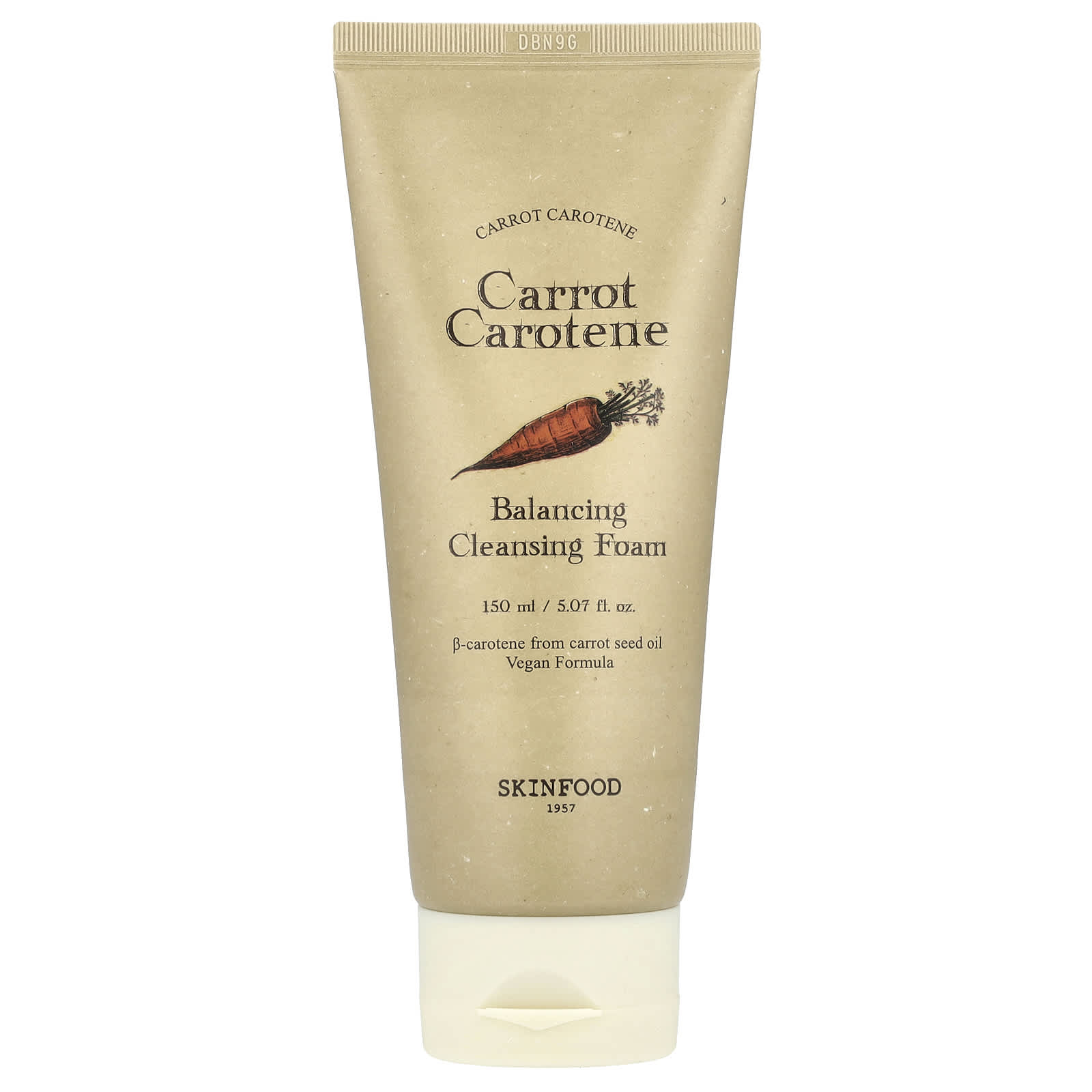 

Carrot Carotene, Balancing Cleansing Foam, 150Ml(5.07Fl Oz)