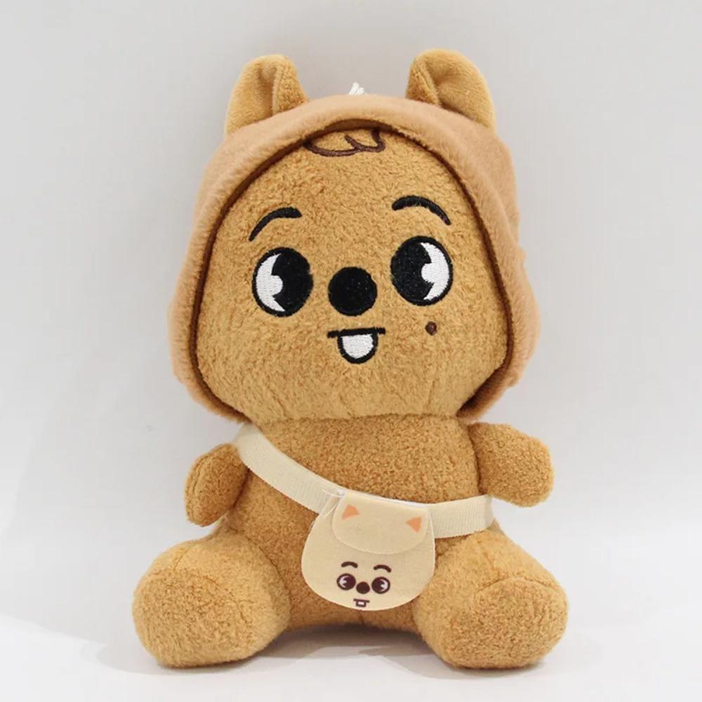 19cm New Arrivals Homeless Child Doll Plush SKZ Plush Doll Lee Know, Han, Seungmin Cute Sitting Doll Backpack Keychain Fan Gift