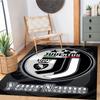 Juventus Personalized Name Floor Mat Perfect for Kitchen Playrooms Study room Dining Room Antislip Carpet Anime Office Decor