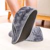 1 Pair Thicken Plush Shoe Covers Reusable Anti-slip Soles Durable Wear-resistant Foot Covers For Indoor Outdoor Shoe Covers