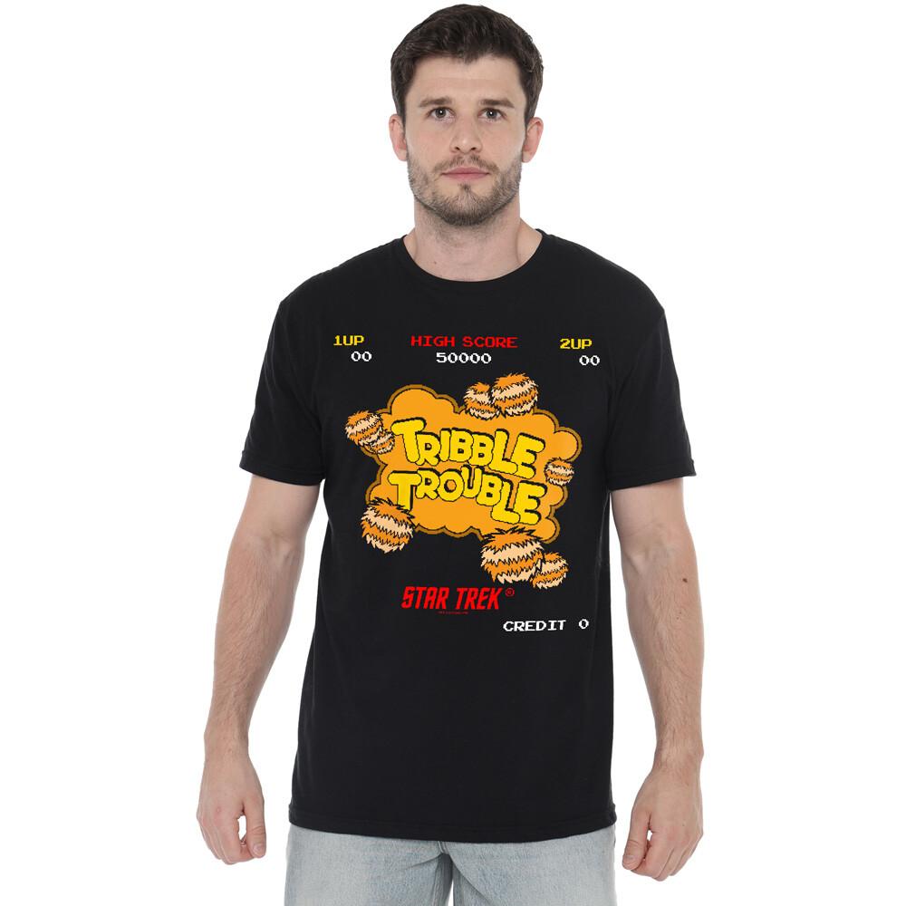

Star Trek Tribble Trouble T-Shirt S-2XL, Black Unisex T-Shirt XXXXL