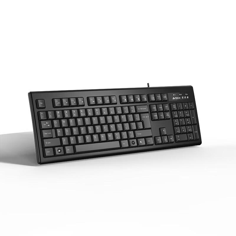 A4Tech WK-100 104-Key Wired USB Office Keyboard