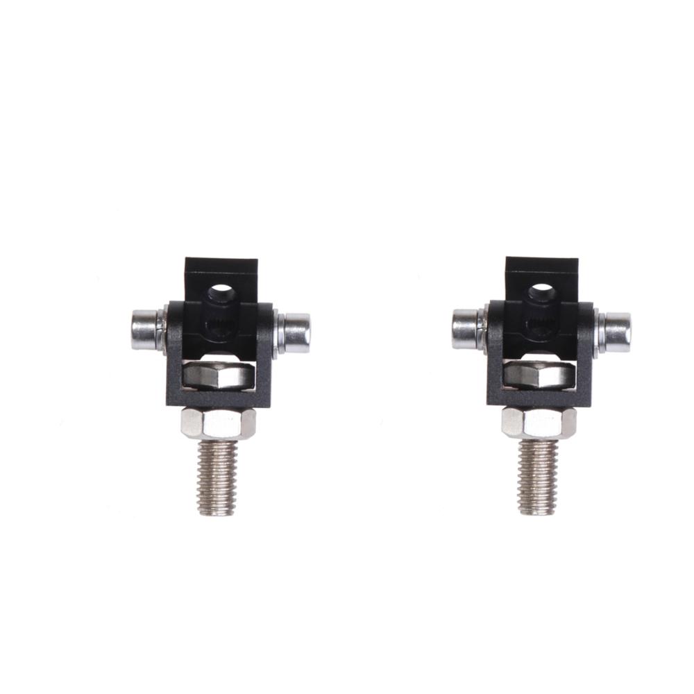 2PCS Car Hole 8mm LED Expansion Mounting Bracket Spotlight Holder Lamp Clamp