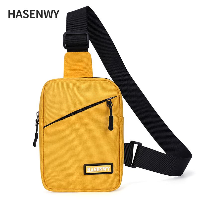 Geantă simplă de umăr crossbody pentru bărbați, pentru exterior - Geantă portabilă de piept cu un singur umăr