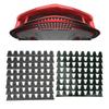 8PCs Front Bumper Scrape Guard Front Bumper Protector Anti Scratch   Fit for Cars