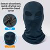 Fashion Quick Dry Balaclava Face Mask Ice Silk Sun Protection Full Face Mask Breathable Motorcycle Mask Summer