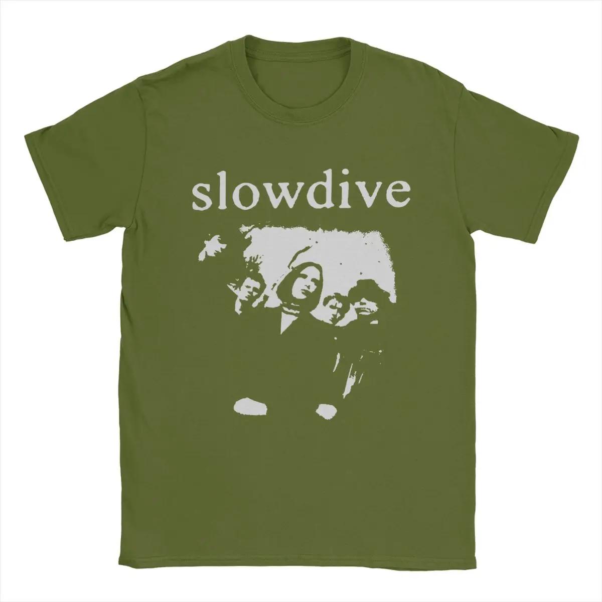 

Мужская футболка Slowdive, хлопковая одежда для отдыха, футболки с коротким рукавом и круглым вырезом, размер 6XL 4XL