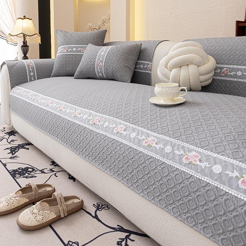 New Sofa Cushion Small Fresh Simple High-End Combination Sofa Universal Straight Back Sofa Cushion
