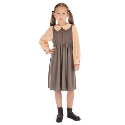 Girls Victorian Schoolgirl Costume