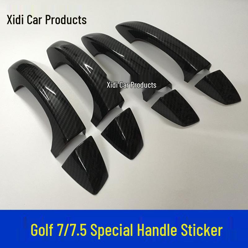 Golf 7/7.5, Lavida PLUS, Octavia Carbon Fiber Texture Handle Sticker