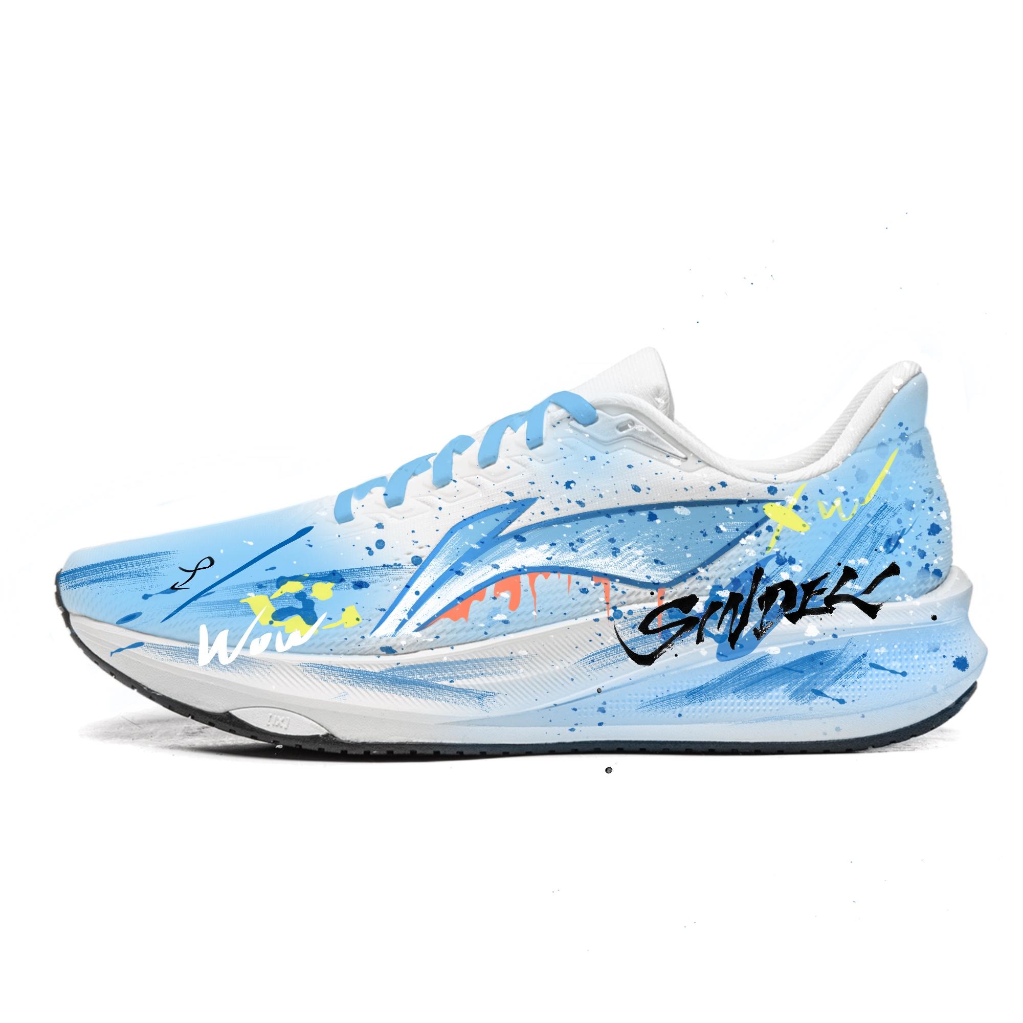 Li Ning Red Hare 9 Беговые кроссовки Мужские Низкие Белый ARPW003-8(Команда60-) 45