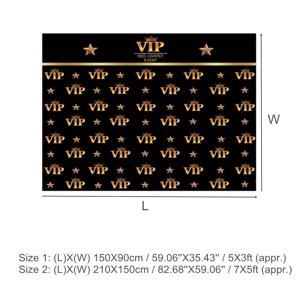 Buy Vip Star Event Photography Backgrounds Photo Backdrops Studio Props Vinyl Photo Props Black Vip Party Backdrop At Affordable Prices Free Shipping Real Reviews With Photos Joom