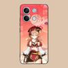 Game GI Yanfei Matte TPU Mobile Phone Case for Xiaomi 15 14 13 12 Mi 11 T Ultra Lite Pro S X 5G Colorful Printing Cover