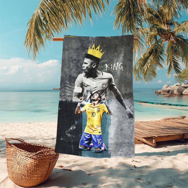 1pc Game Microfiber Quick Dry Beach Towel Absorbent Soft Oversized Sand Free Towel for Travel Pool Gym Swimming Yoga 20a130