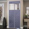 Insulated Door Cover Insulated Screen with Clear Window Winter Layered Door Thermal Cover for Living Room Kitchen Patio Garage