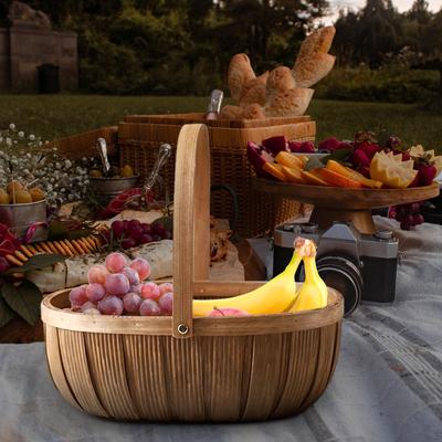 Handcrafted Rustic Wooden Bread Holder for Kitchen Storage