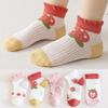 Spring/Summer Mesh Silk Children's Cartoon Ankle Socks - Cute, Breathable Cotton for Boys & Girls
