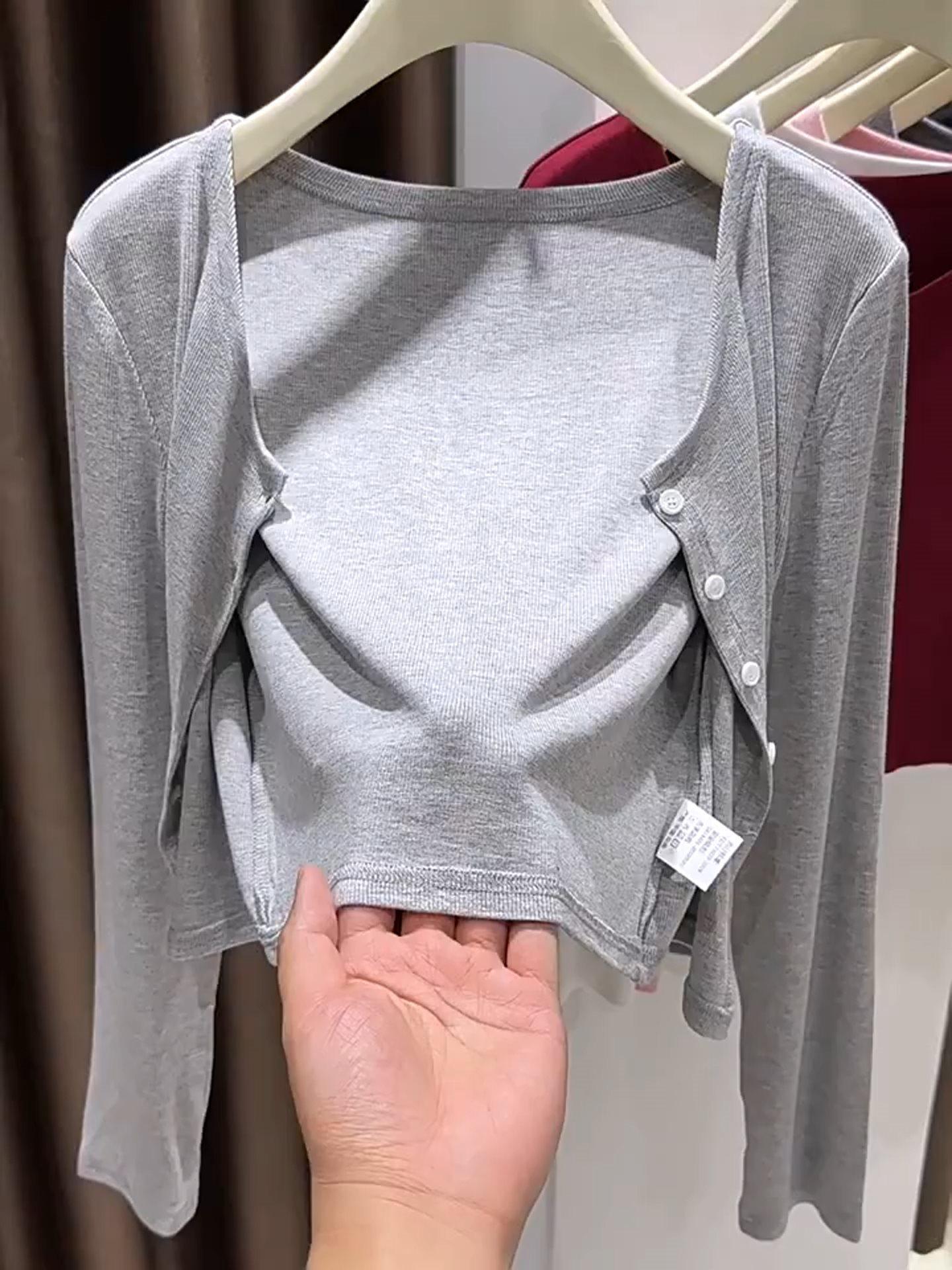 

Женский белый модальный летний кардиган - Легкая шаль с длинным рукавом для платья-комбинации, Накидка для защиты от солнца, Короткая верхняя куртка