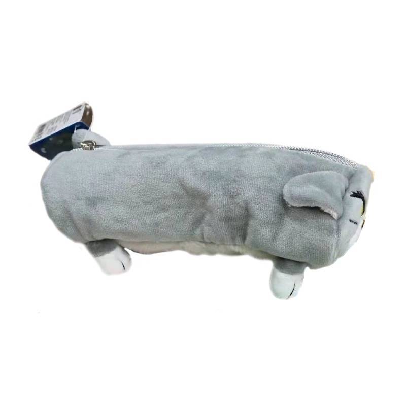 

Tom And Jerry Cat Plush Student Pencil Case With Large Capacity For School Supplies