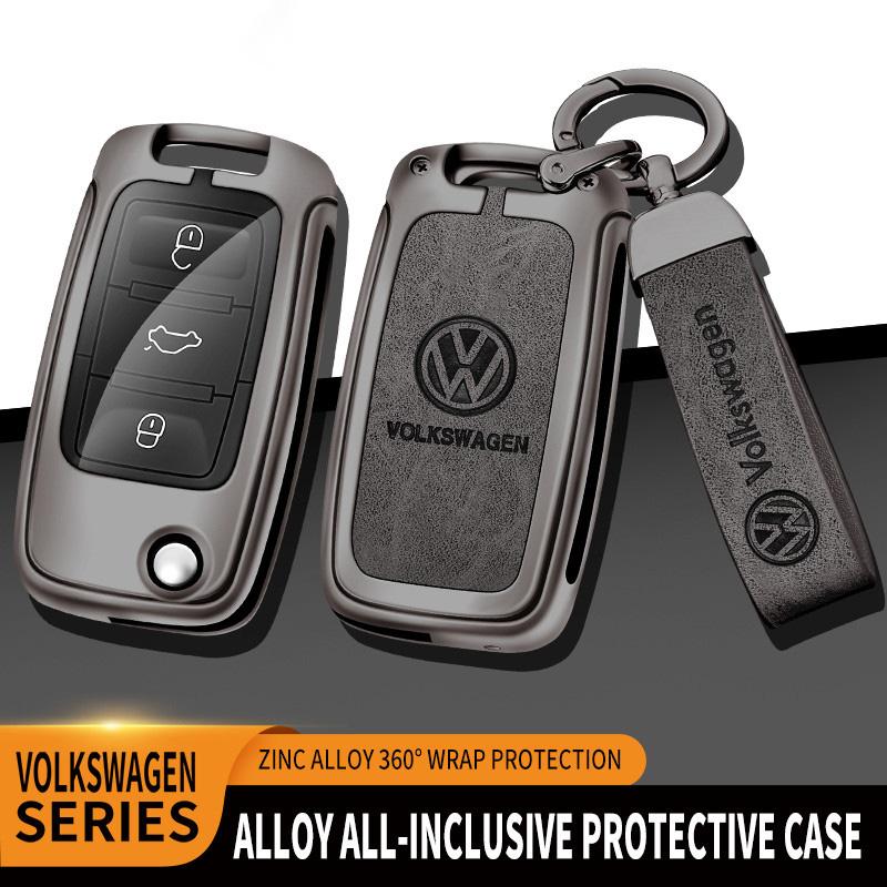 2025 Gorący Pokrowiec na Kluczyk Samochodowy Etui Kabura Torba Akcesoria Dla Volkswagen VW Polo Tiguan Golf Jetta Beetle Eos Scirocco Up Transport