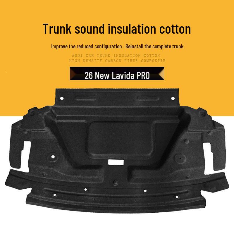 Sound Insulation Cotton for Volkswagen Lavida PRO Trunk - Endoscope Inspection for Rear Trunk