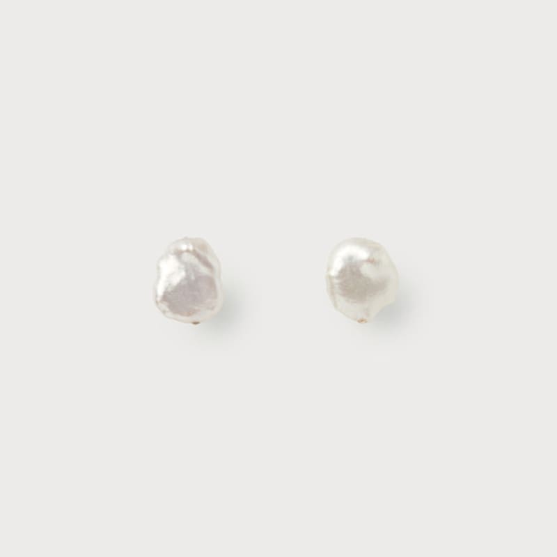 PEARLSONATE Irregular Pearl Earrings