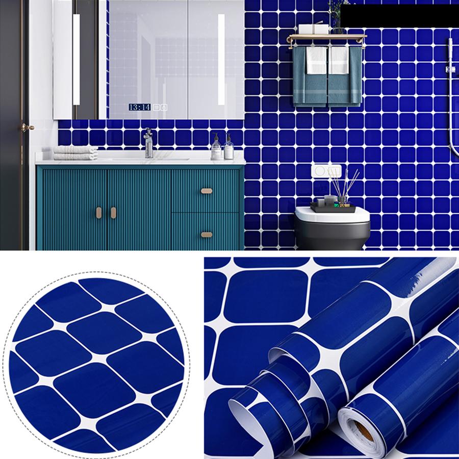 High Glossy White Matte Self-Adhesive Wallpaper DIY Decorative Film for Kitchen Cabinet Furniture Renovation Waterproof Stickers