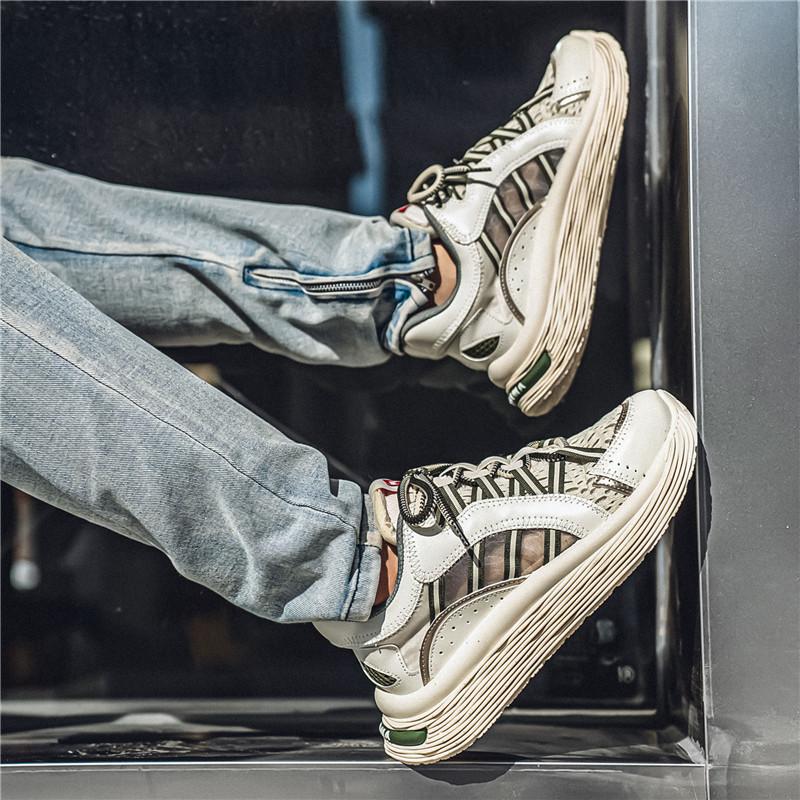 New Men's Fashion Casual Shoes Boys Students Trending Soft Sole Comfortable Sneakers Male Classic Breathable Gym Shoes